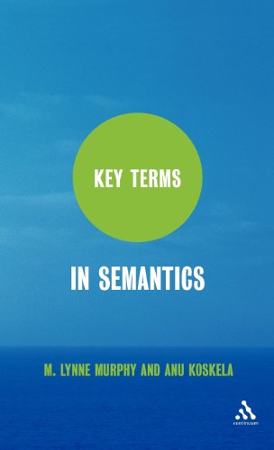 Key Terms in Semantics